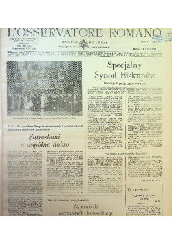 L'osservatore Romano Nr 1 do 12 / 89