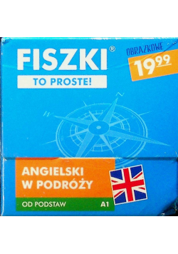 Fiszki obrazkowe Angielski w podróży od podstaw A1 NOWA