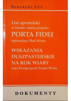 List apostolski w formie motu proprio