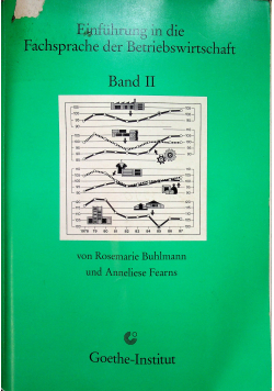 Einfuhrung in die Fachsprache der Betriebswirtschaft Losungsheft Band II
