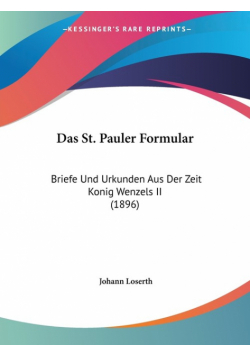 Das St. Pauler Formular