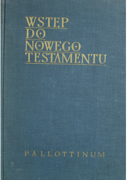 Wstęp do Nowego Testamentu
