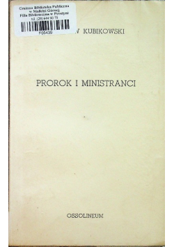 Prorok i ministranci