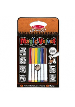 Kolorowanka Magic velvet Zwierzęta