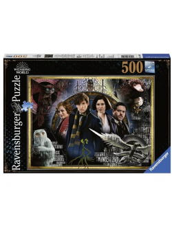 Puzzle 500 Harry Potter - Fantastyczne zwierzęta