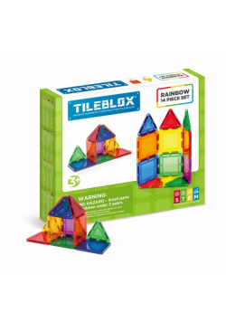 Tileblox Zestaw tęczowy 14 elementów