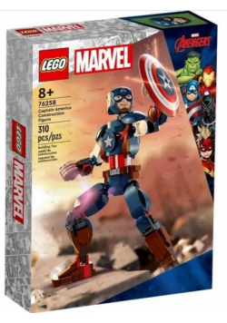 LEGO(R) MARVEL 76258 (6szt) Figurka Kapitana Ameryki