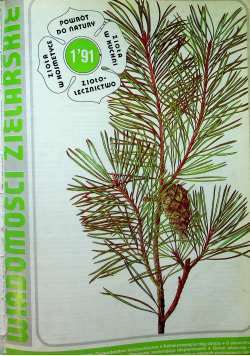 Wiadomości zielarskie Czasopisma nr. 1-12