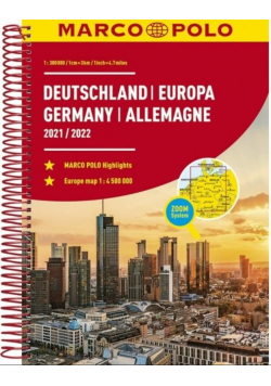 Atlas Niemcy 1:300 000 MARCO POLO w.2020