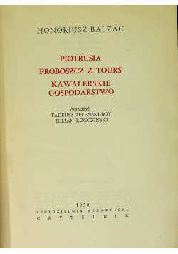 Piotrusia Proboszcz z Tours