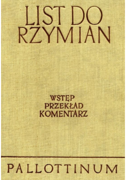 Listy do Rzymian
