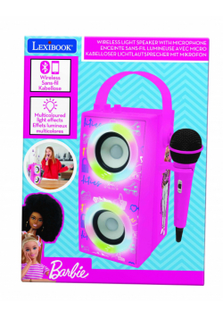 Głośnik z mikrofonem Barbie Lexibook BTP180BBZ