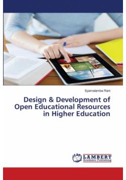 Design & Development of Open Educational Resources in Higher Education