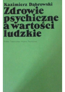 Zdrowie psychiczne a wartości ludzkie