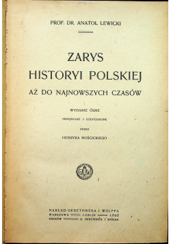 Zarys histroryi polskiej