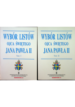 Wybór listów Ojca Świętego Jana Pawła II tom 1 i 2