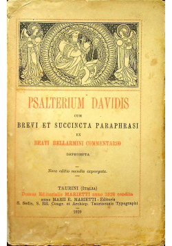 Psalterium Davidis 1929 r.