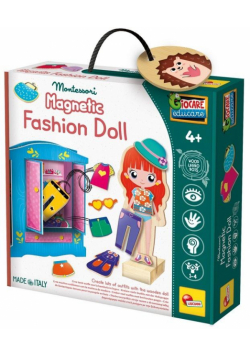 Montessori Baby Wood - Magnetyczna lalka