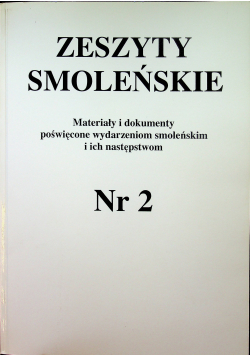 Zeszyty smoleńskie nr 2