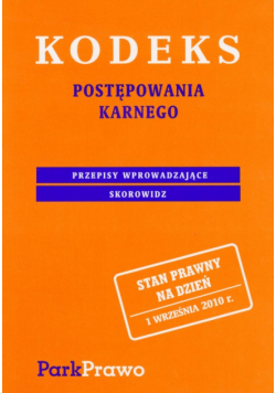 Kodeks postępowania karnego