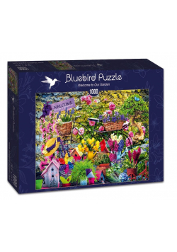 Puzzle 1000 Witam w naszym ogrodzie