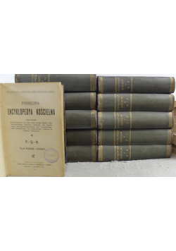 Podręczna Encyklopedya kościelna 11 Książek 1913r