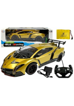 Auto R/C wyścigowe 1:10 złote