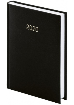 Kalendarz 2020 B6 Dzienny Albit Czarny