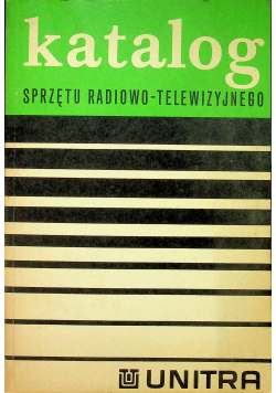 Katalog sprzętu radiowo telewizyjnego