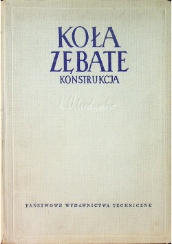 Koła zębate konstrukcja