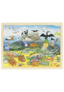 Puzzle Zwierzęta nadmorskie i podwodne