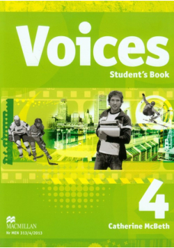 McBeth Catherine - Voices 4: Student's Book + CD gimnazjum