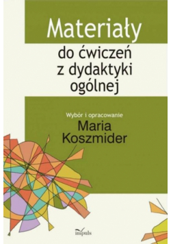 Materiały do ćwiczeń z dydaktyki ogólnej