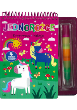 Jednorożce Kolorowanki, naklejki