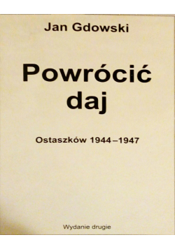 Powrócić daj