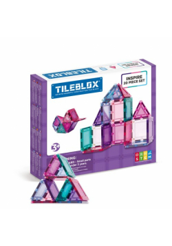 Tileblox Zestaw pastelowy 20 elementów