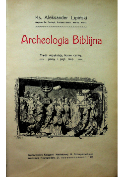 Archeologia biblijna 1911 r.