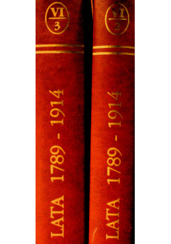 Wielka Historja Powszechna Tom VI część 2 i 3 reprint z 1938r