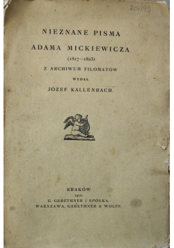 Rozprawy i wrażenia literackie 1913 r.