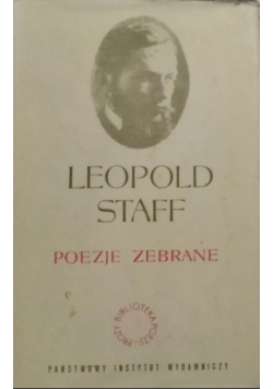 Staff Poezje zebrane Tom I