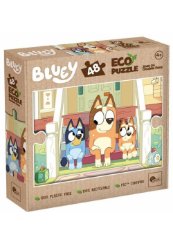 Puzzle 48 Bluey Eko dwustronne