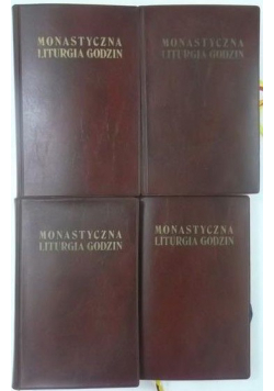 Monastyczna liturgia godzin Tom od I do IV