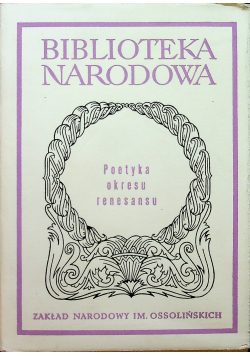 Poetyka okresu renesansu