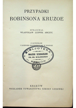 Przypadki Robinzona Kruzoe 1939 r