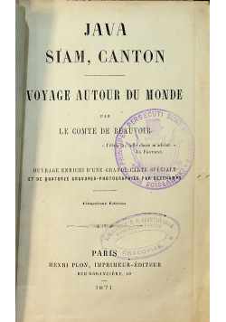 Java Siam Canton 1871 r.