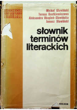 Słownik terminów literackich