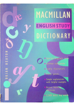 Macmillan english study dictionary