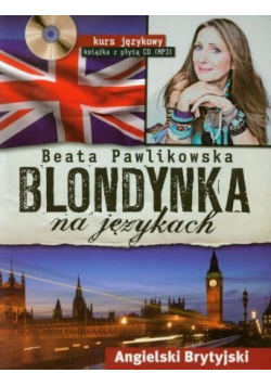 Blondynka na językach Angielski brytyjski plus płyta CD