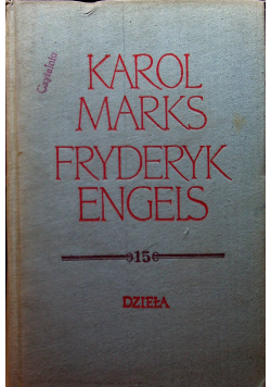 Marks Engels Dzieła Tom 15 Styczeń 1860 Wrzesień 1864