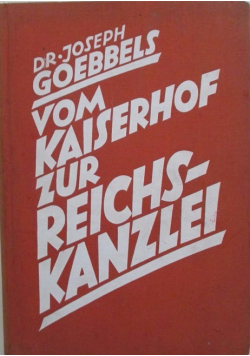 Vom Kaiserhof zur Reichskanzlei 1934 r
